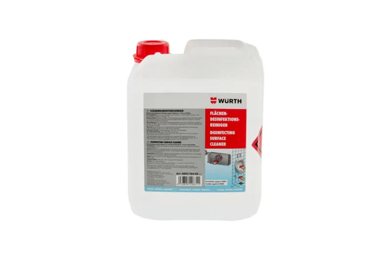 Reinigungsmittel Klima- REINIGMITT-KLIMA-FLAECHENDESINF-5LTR   Verpackungsinhalt  1 Einheit